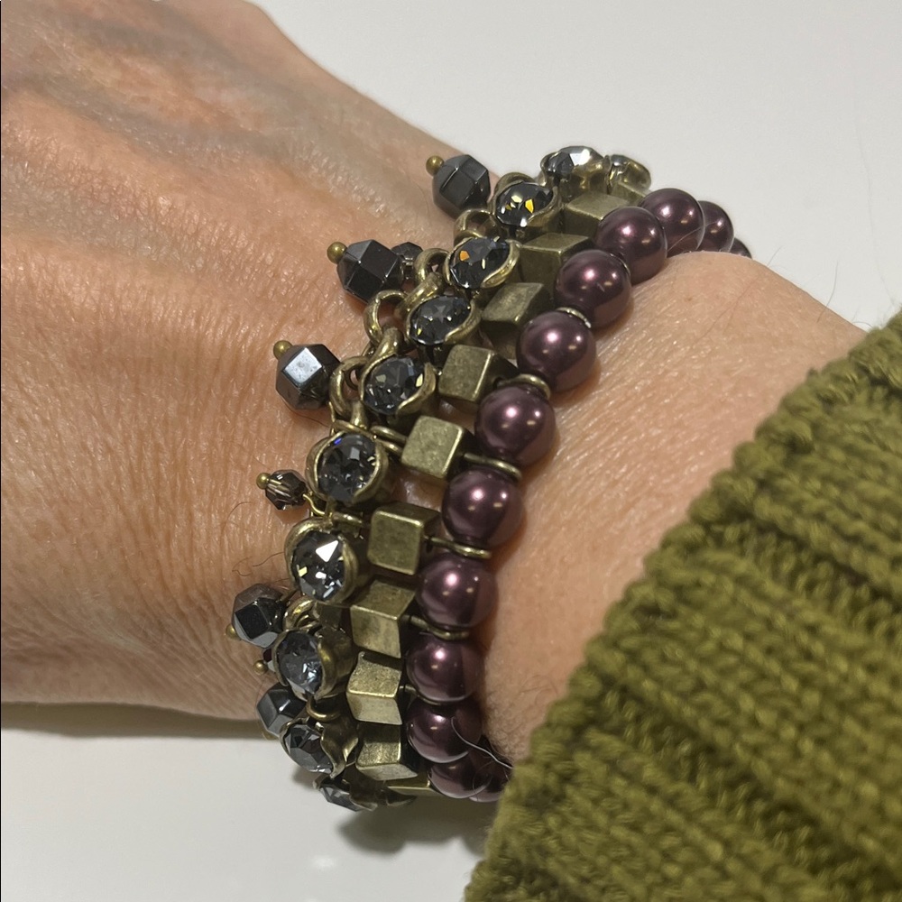 Silpada Blue Violet Bracelet